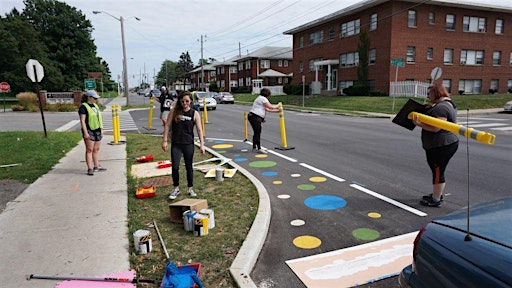 East 10th Street Tactical Urbanism Safety Project