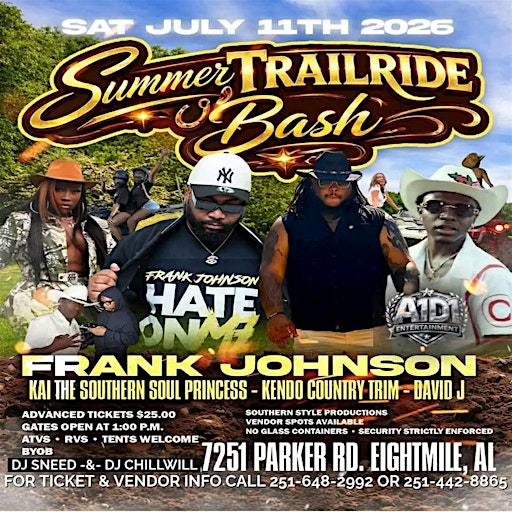 Summer TrailRide Bash