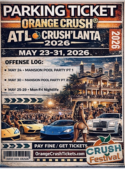 Crush'Lanta #CRUSHATL PLAYBOY Pool Party pt1
