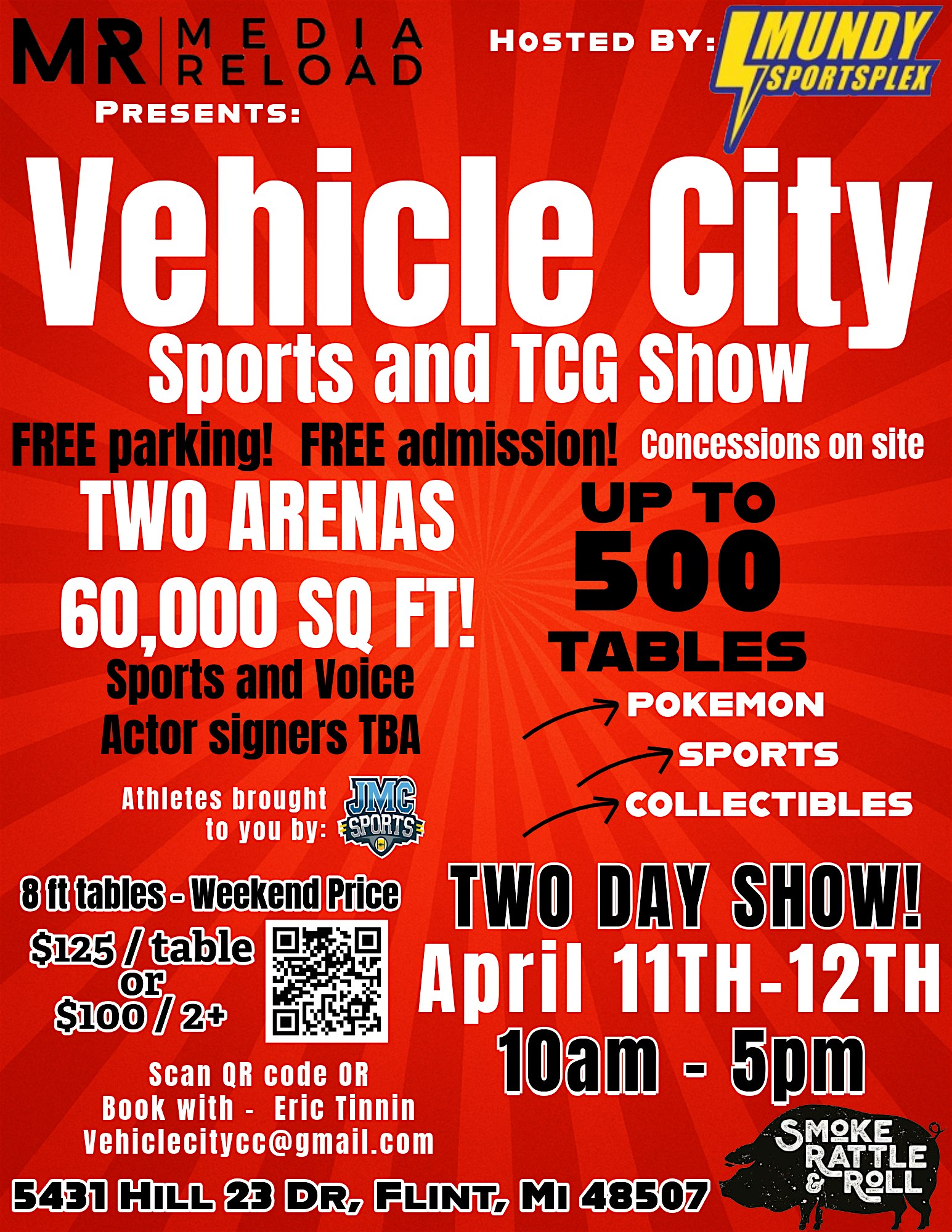 Vehicle City Sports and TCG Show