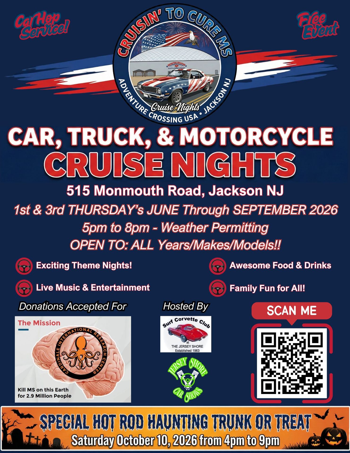 Car, Truck & Motorcycle Cruise Nights