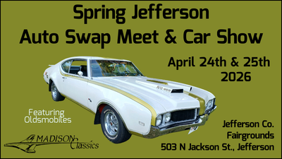 Spring Jefferson Auto Swap Meet & Car Show