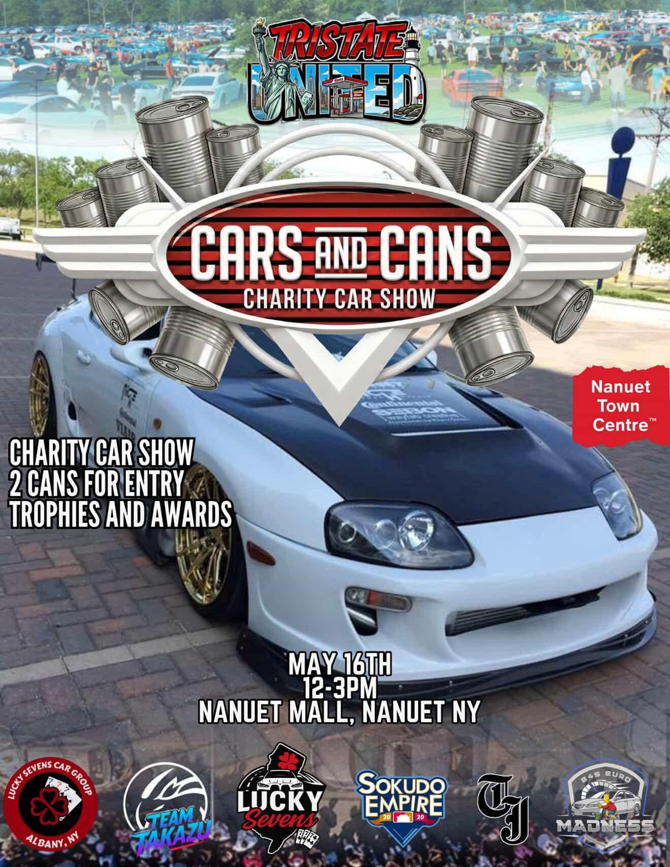 Cars and Cans Charity Car Show with Tristate United