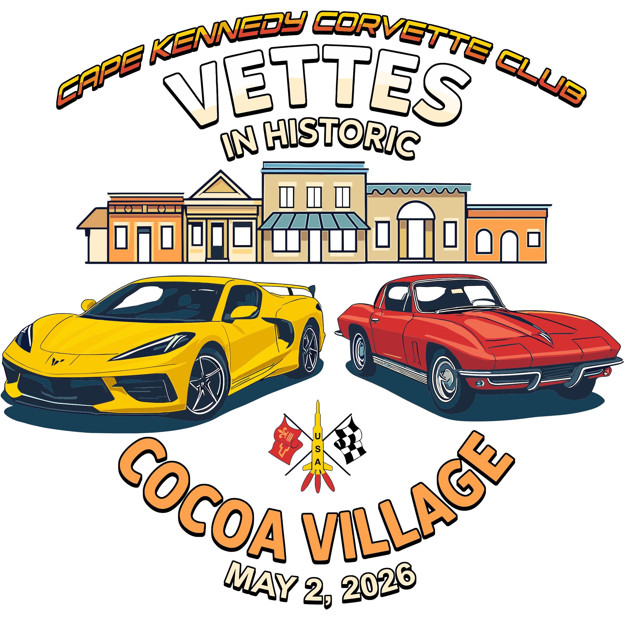 2026 Vettes in Cocoa Village Car Show Registration - Cape Kennedy Corvette Club