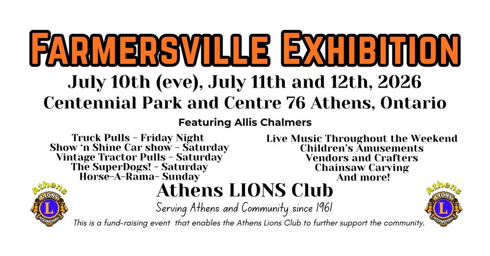 Farmersville Exhibition 2026