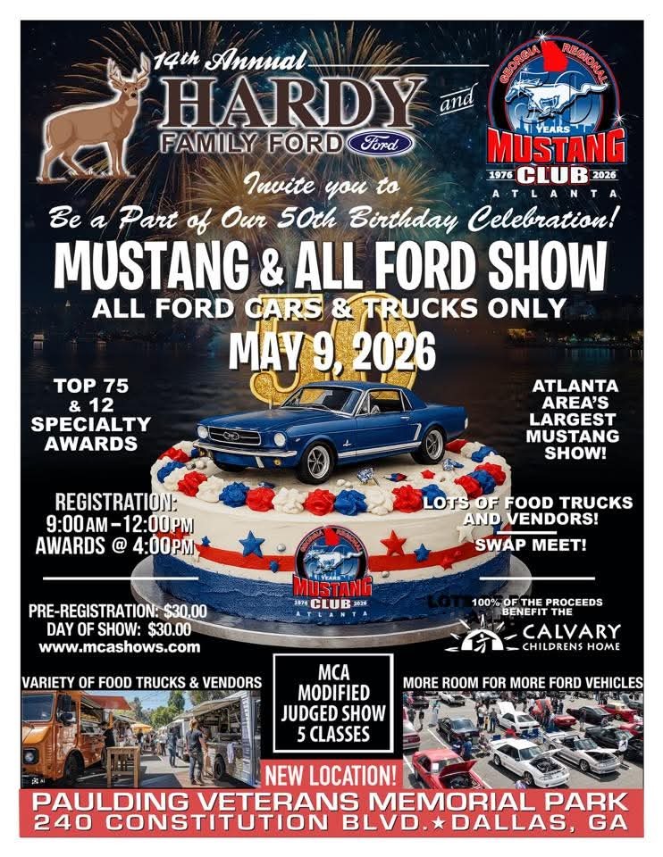 14th Annual Mustang & All Ford Show