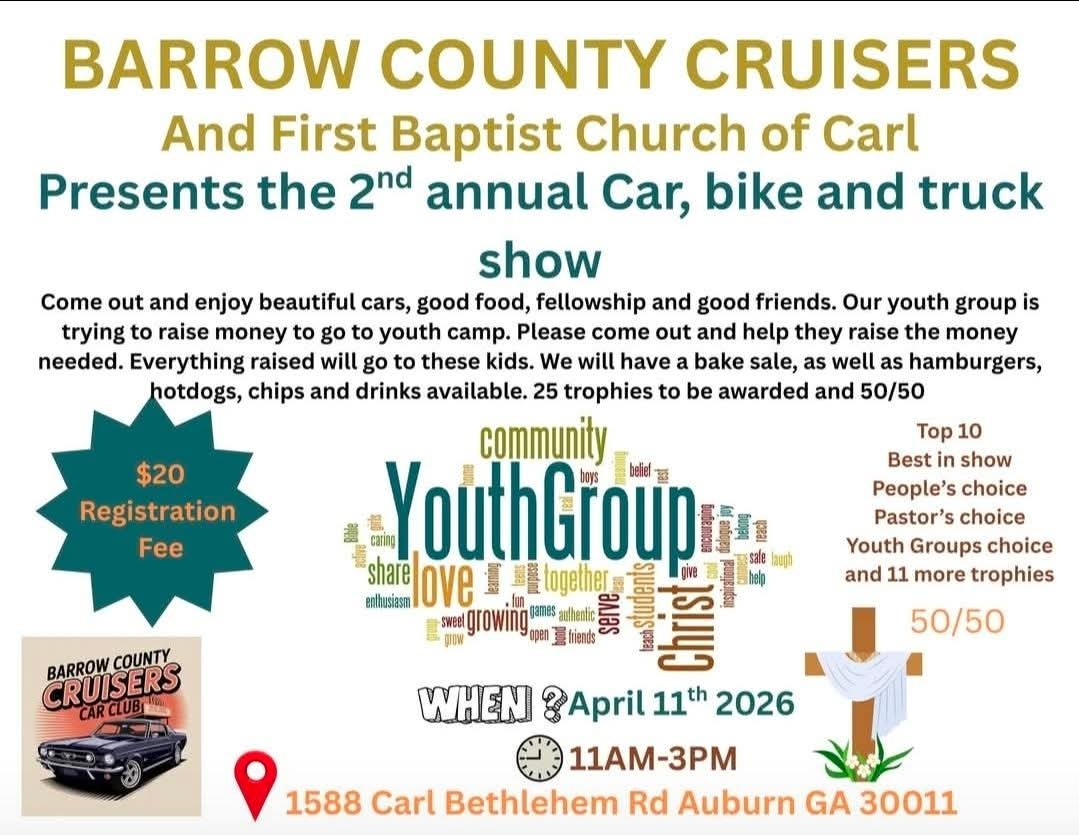 2nd Annual Car, Bike And Truck Show