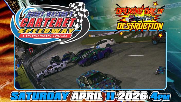 Spring Carnage Day of Destruction @ Carteret County Speedway