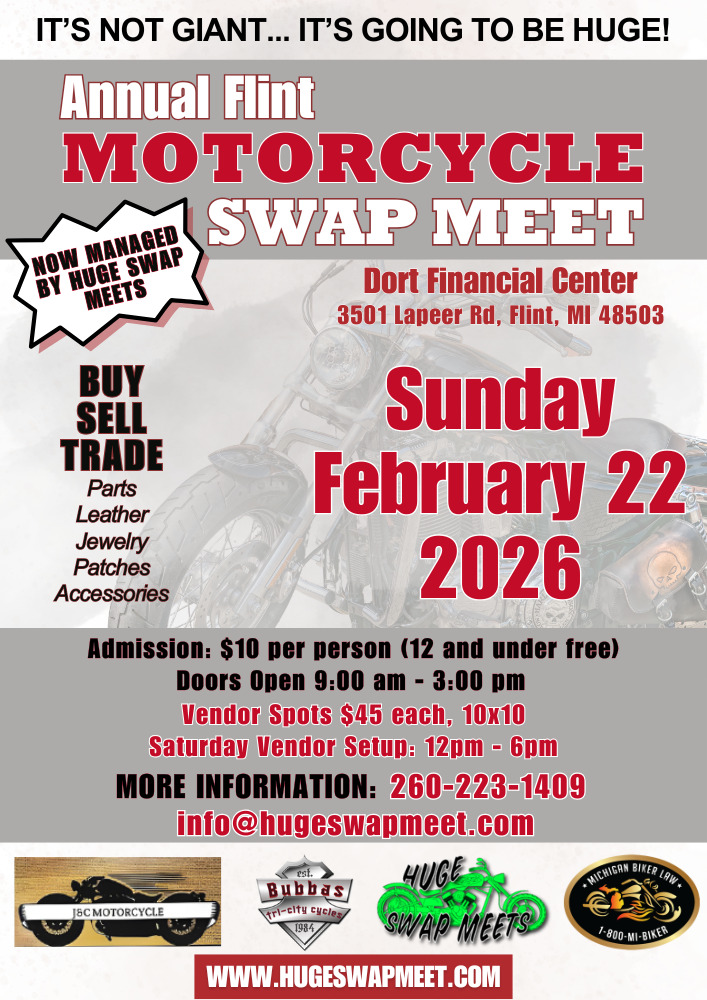 Flint Motorcycle Swap Meet 2026
