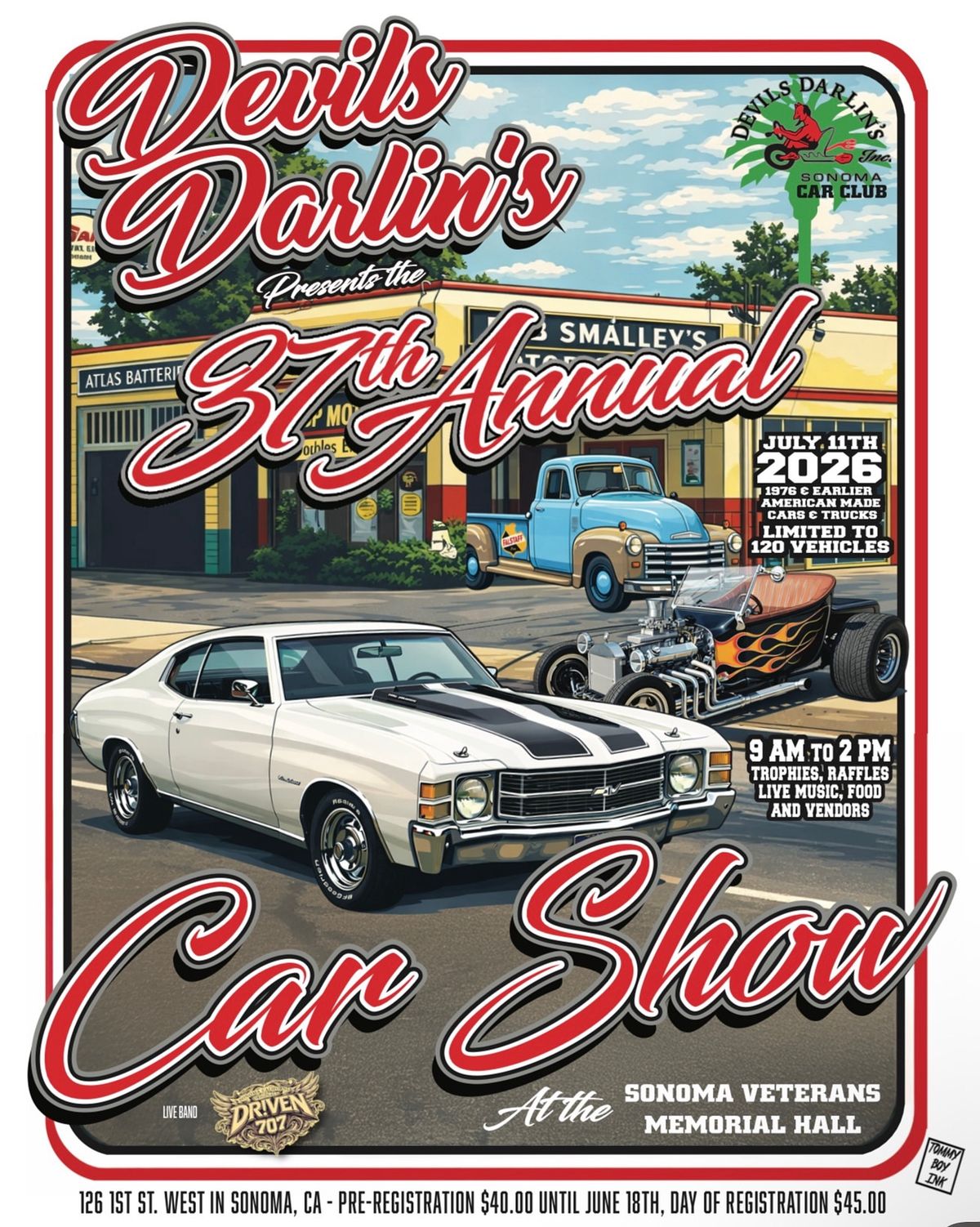 Devils Darlin's 37th Annual Car Show