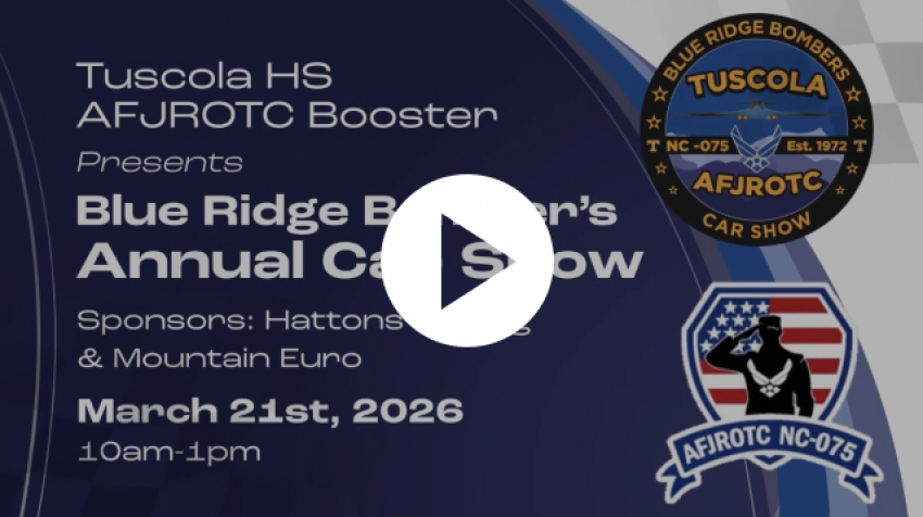 Blue Ridge Bombers Annual Car Show 2026 | Tuscola High School Waynesville NC, Blue Ridge Bombers...