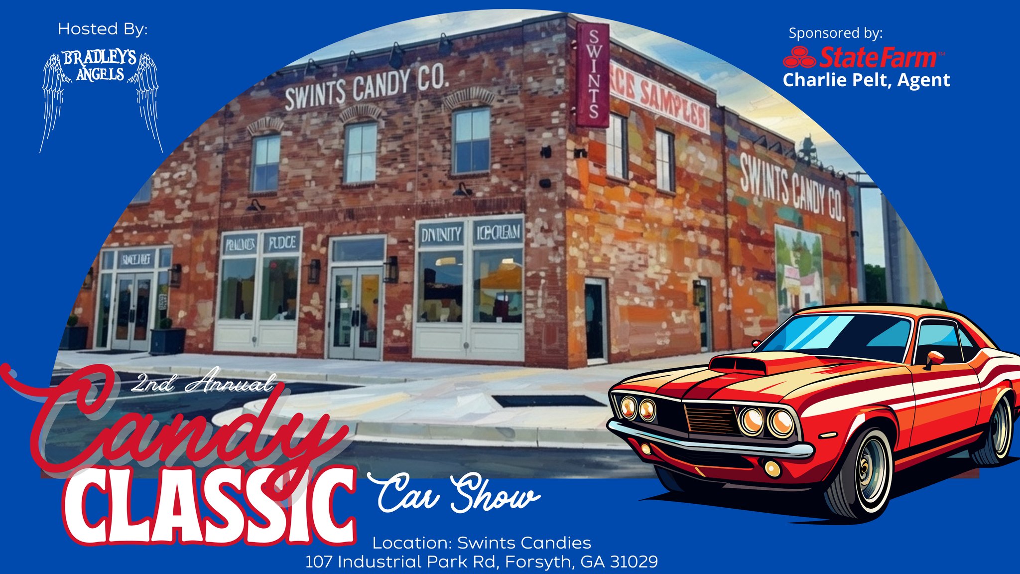 Swint's 2nd Annual Candy Classic Car Show - City of Forsyth