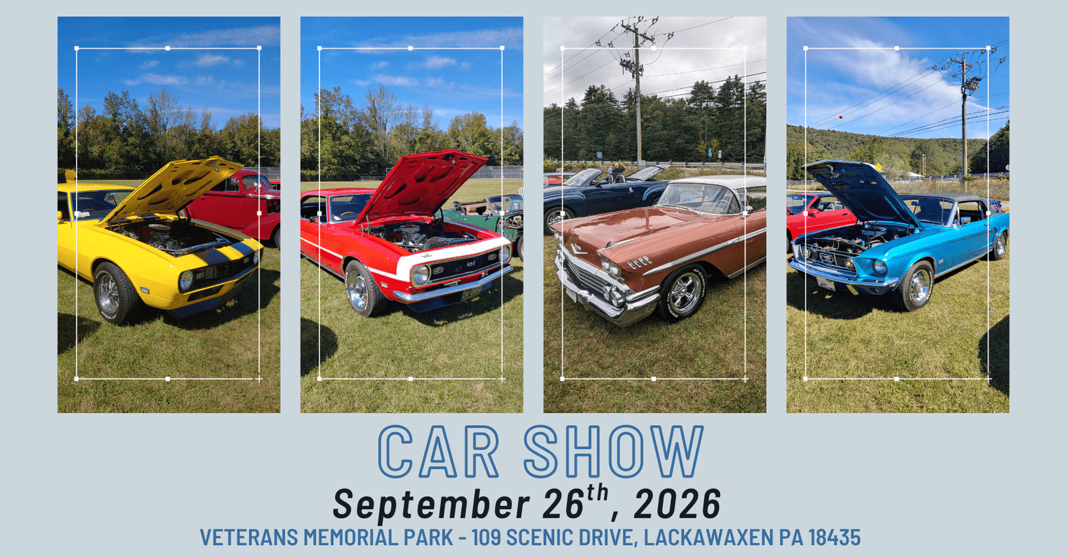 Growing Lackawaxen Car Show - Lackawaxen Township