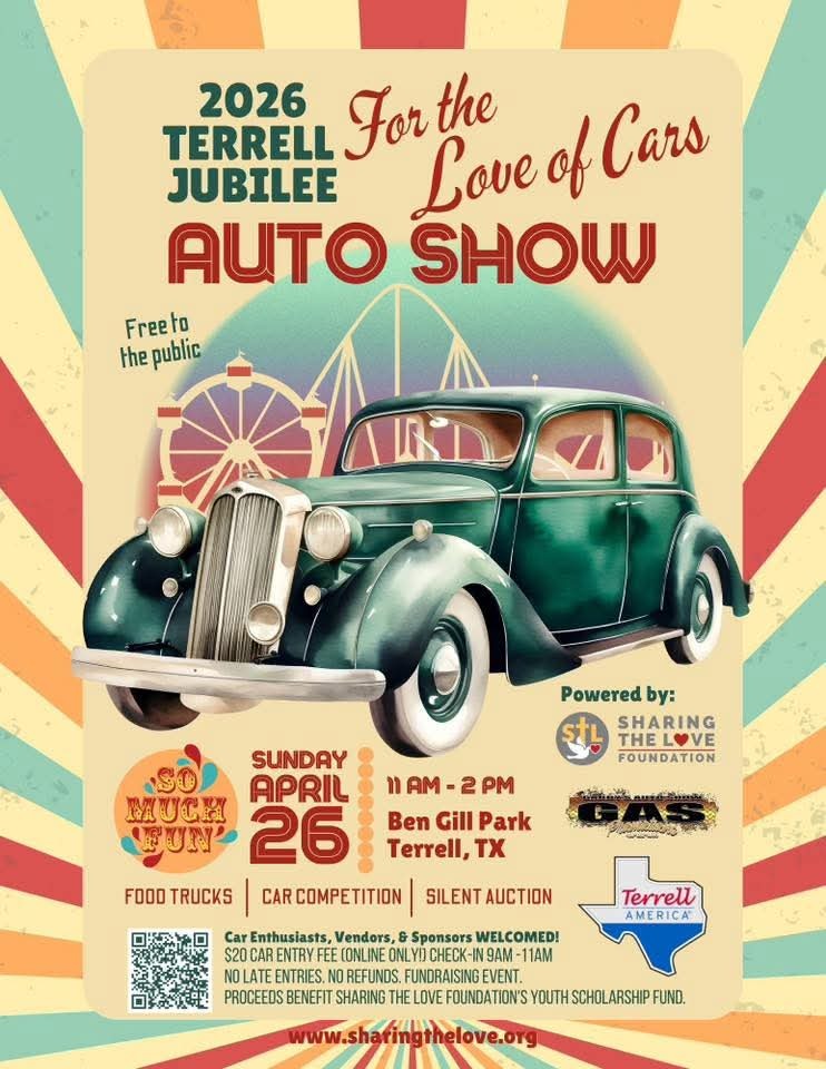 Terrell Jubilee Auto Show For The Love Of Cars