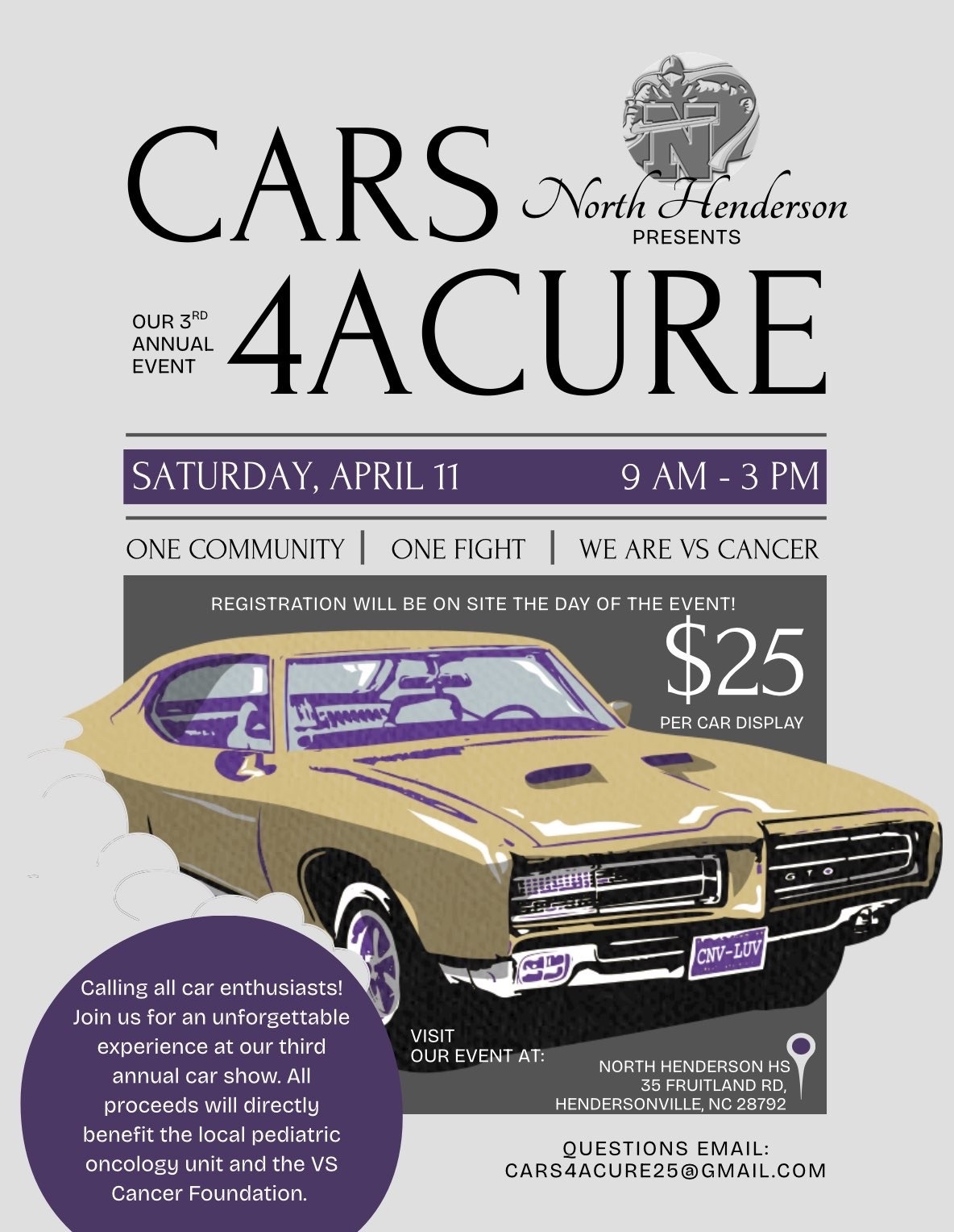 Cars 4 Acure 3rd Annual Event