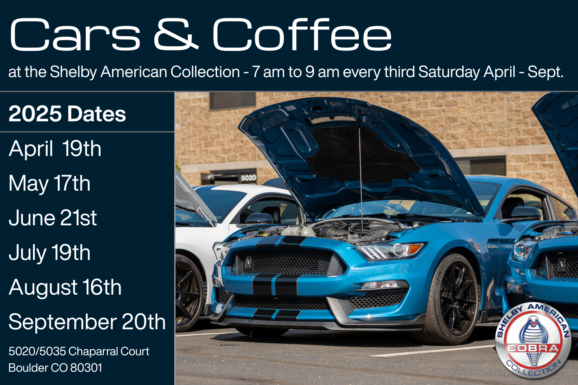 Cars & Coffee at Shelby American