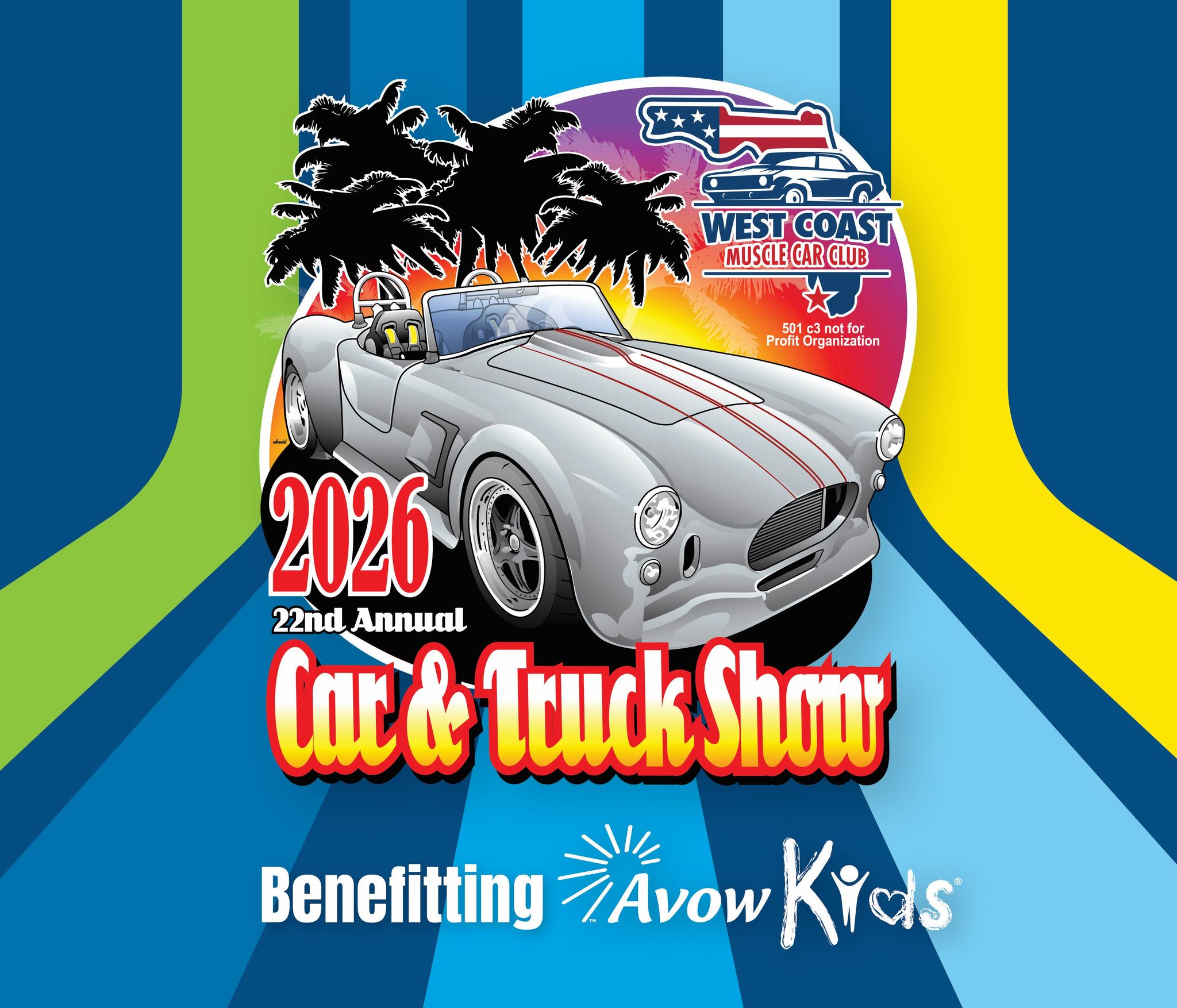 2026 22nd Annual West Coast Muscle Car Club Car & Truck Show