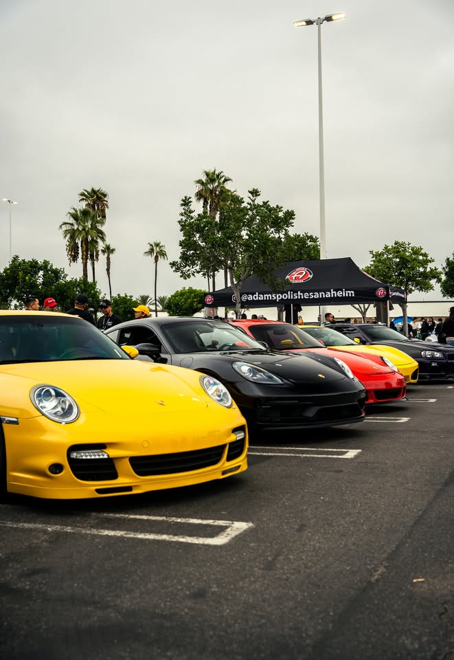 Adam's Polishes Cars and Coffee Anaheim