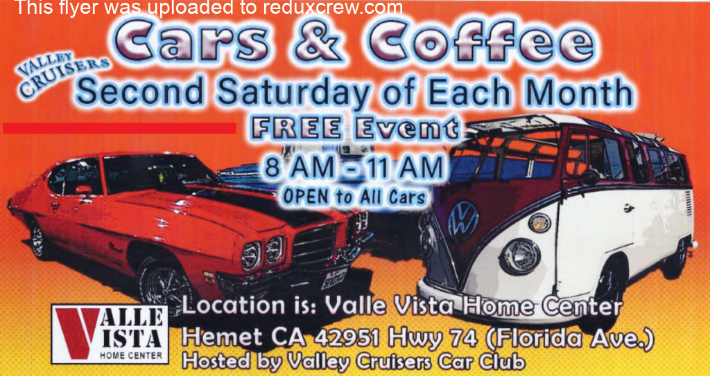 Valley Cruisers Cars & Coffee