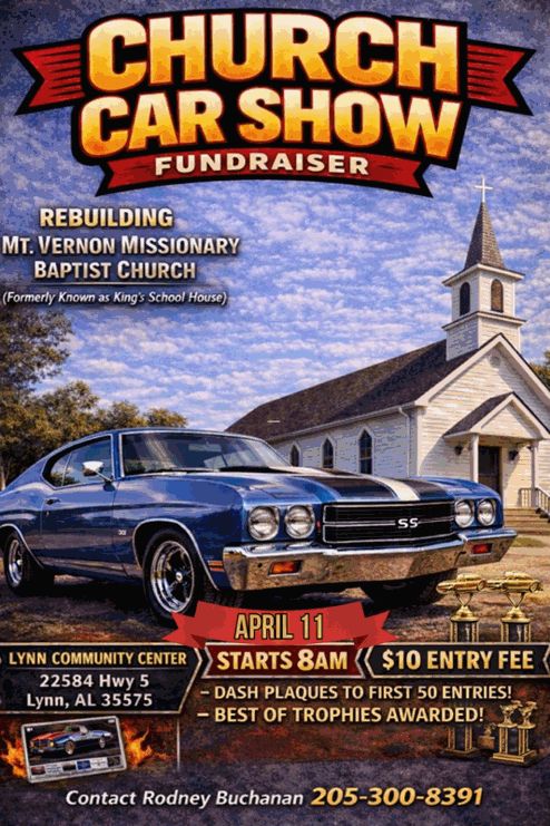Church Car Show Fundraiser