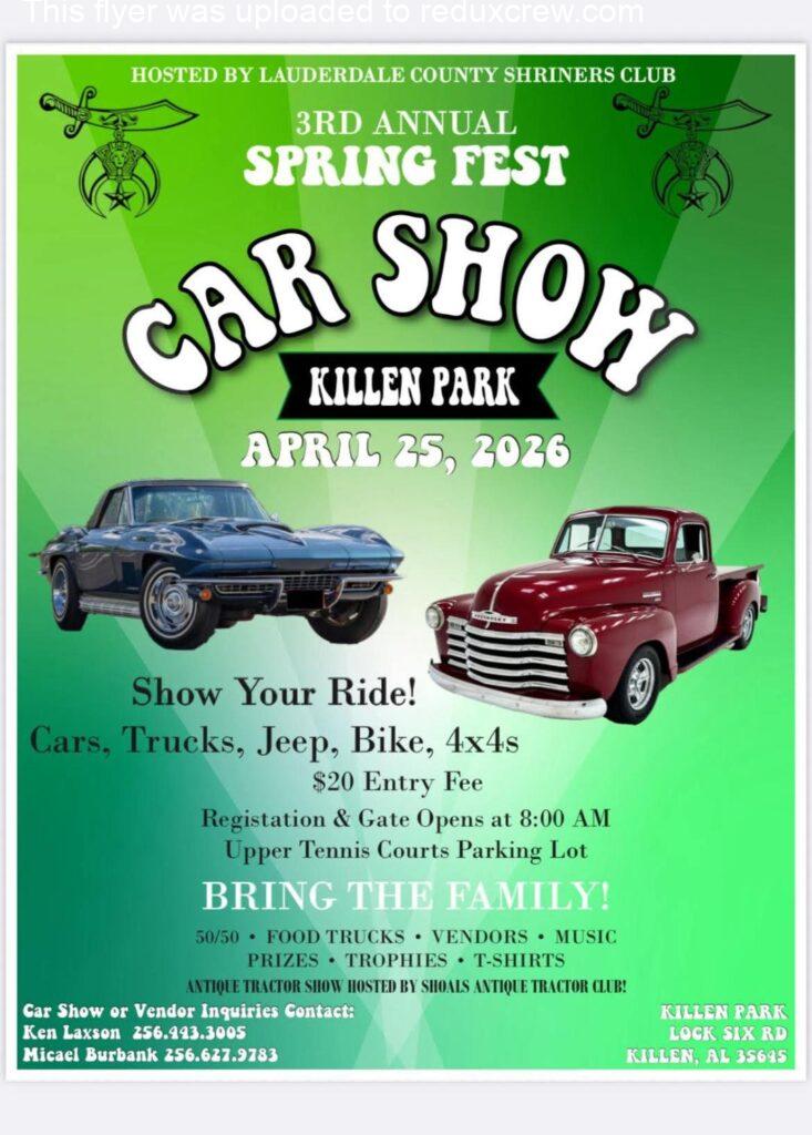 3rd Annual Spring Fest Car Show