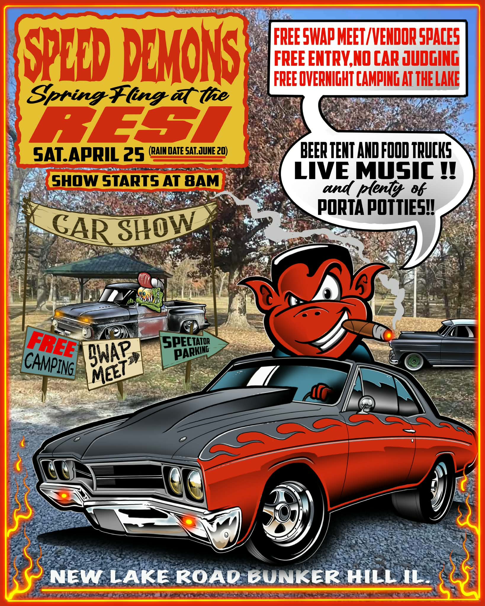 Speed Demons Spring Fling at the RES!