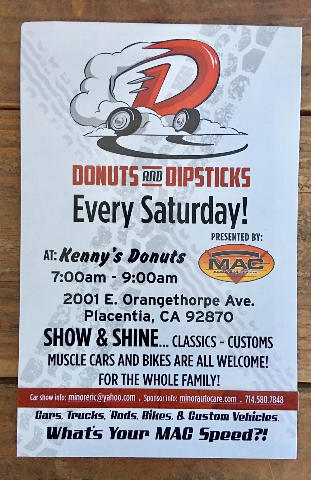 Donuts and Dipsticks