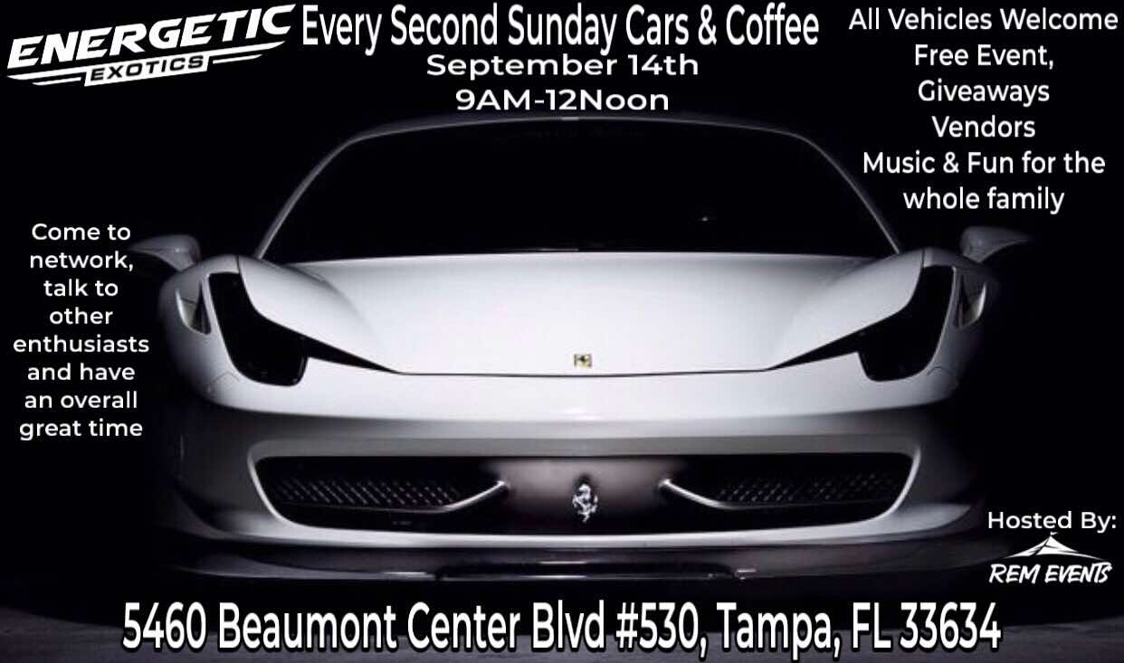 Energetic Exotics Cars & Coffee