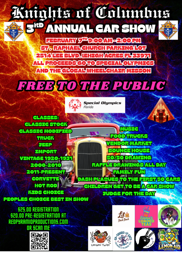 St. Raphaels 3rd Annual Charity Car Show