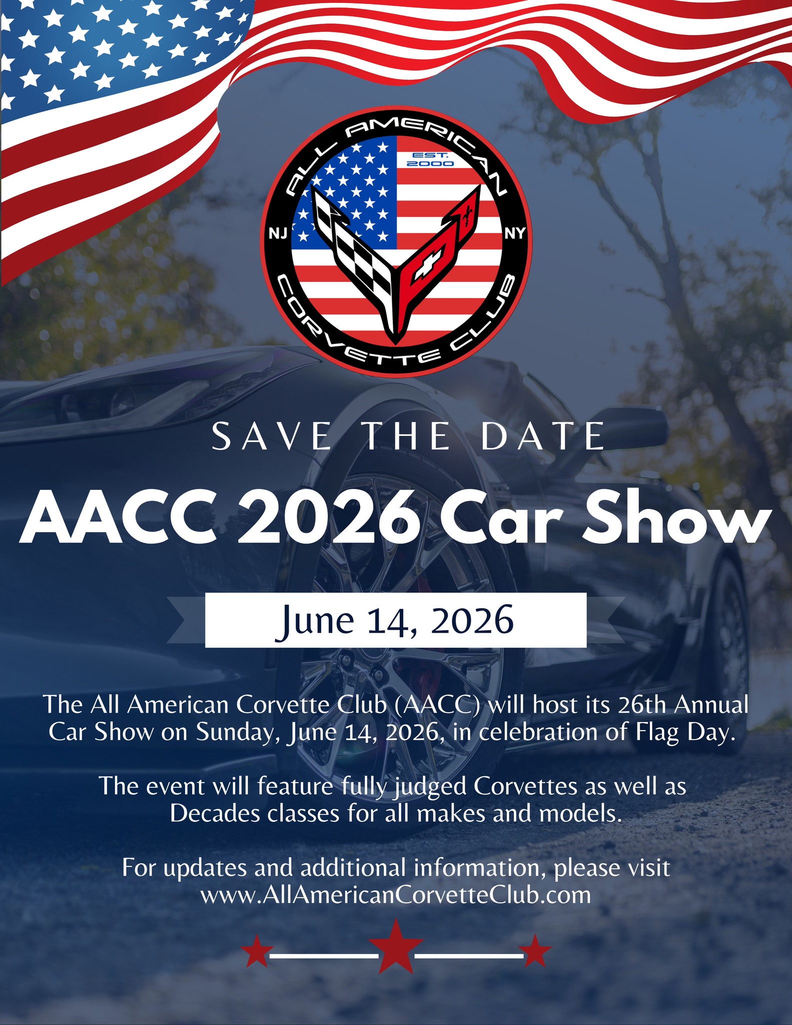 All American Corvette Club 26th Anniversary