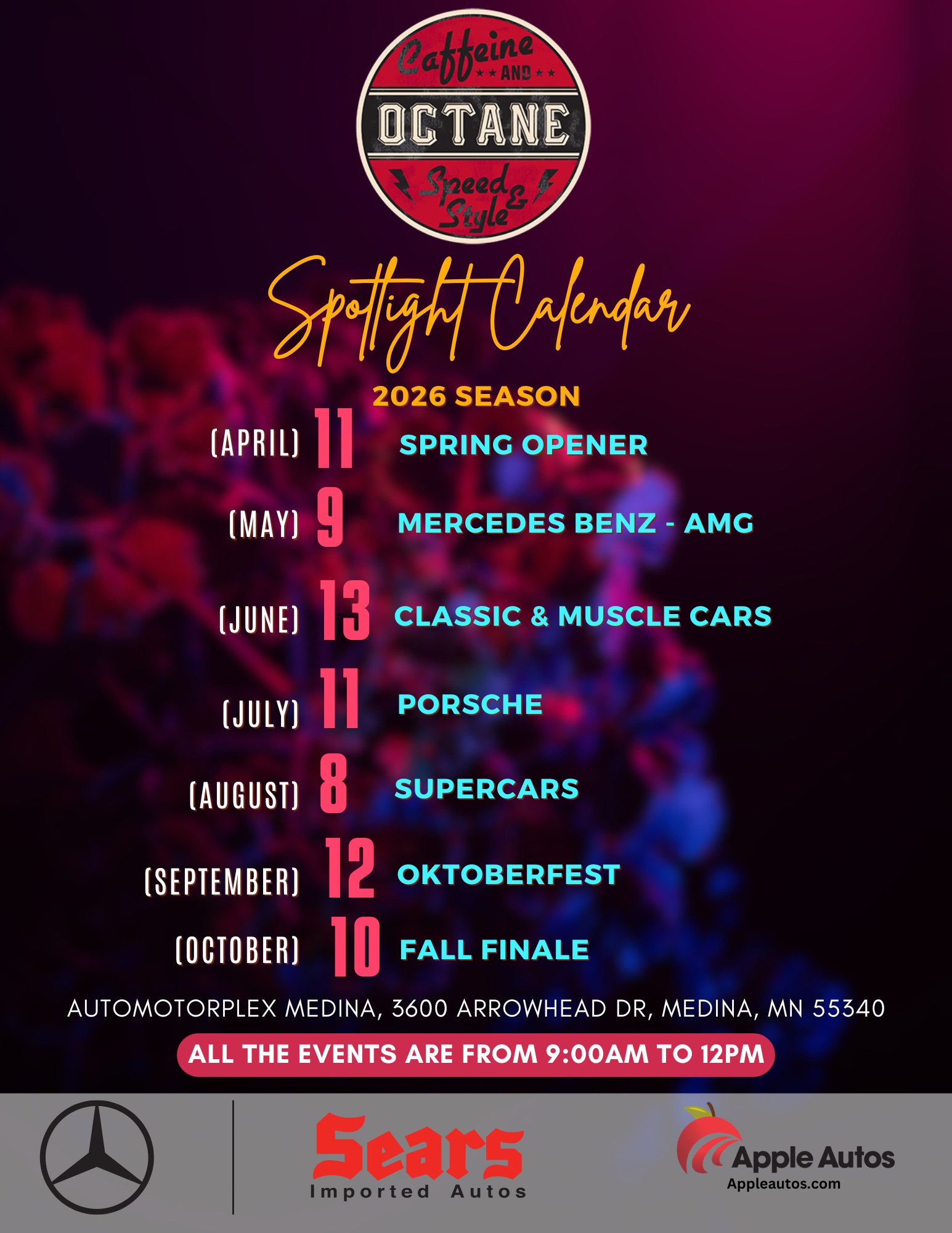 Caffeine & Octane Car Show Medina MN