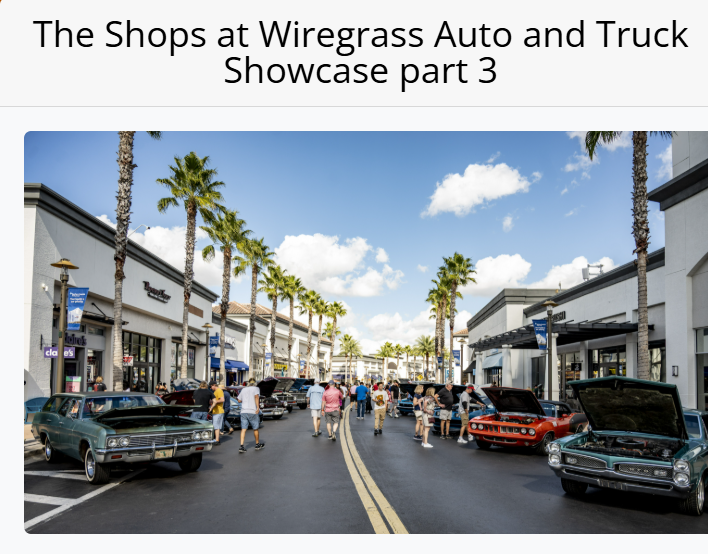 The Shops at Wiregrass Auto and Truck Showcase 2026 part 3