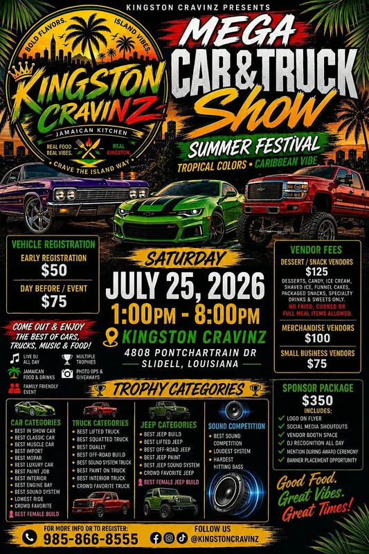 Mega Car & Truck Show Summer Fest