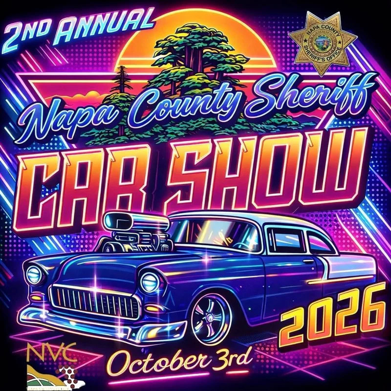 2nd Annual Napa County Sheriff Car Show (tickets for vehicle entries only)