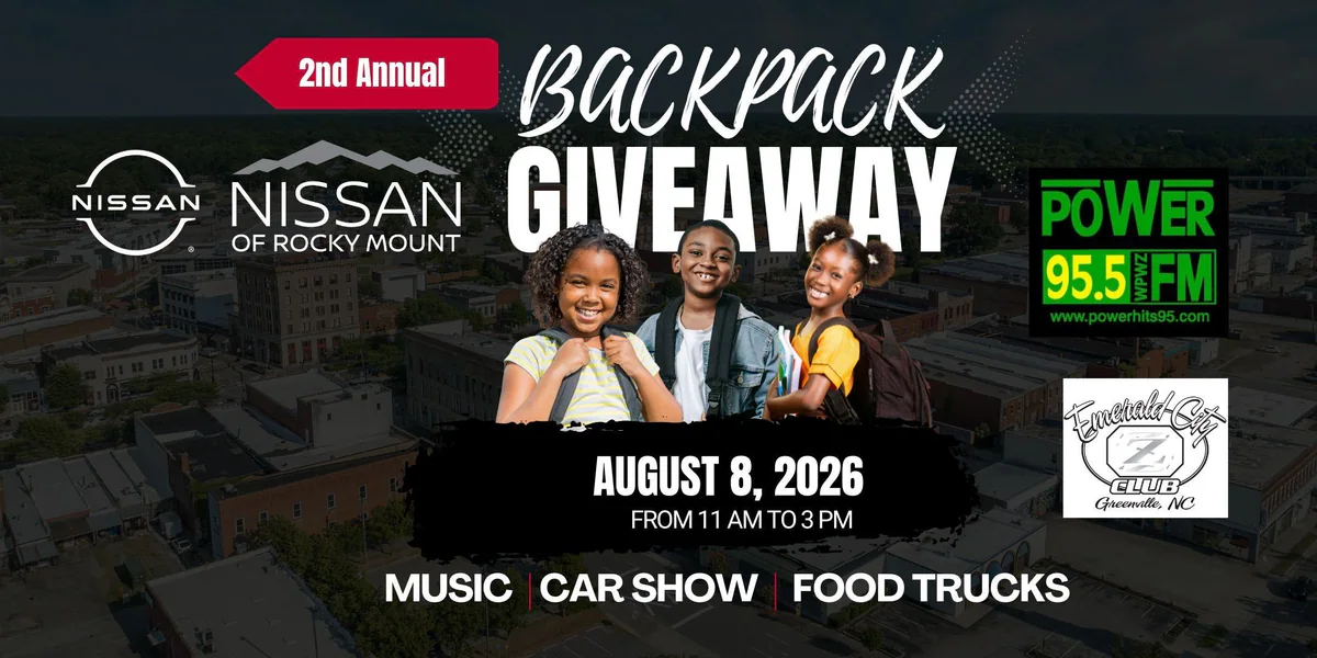 2nd Annual Nissan Rocky Mount Back-To-School Giveaway & Car Show