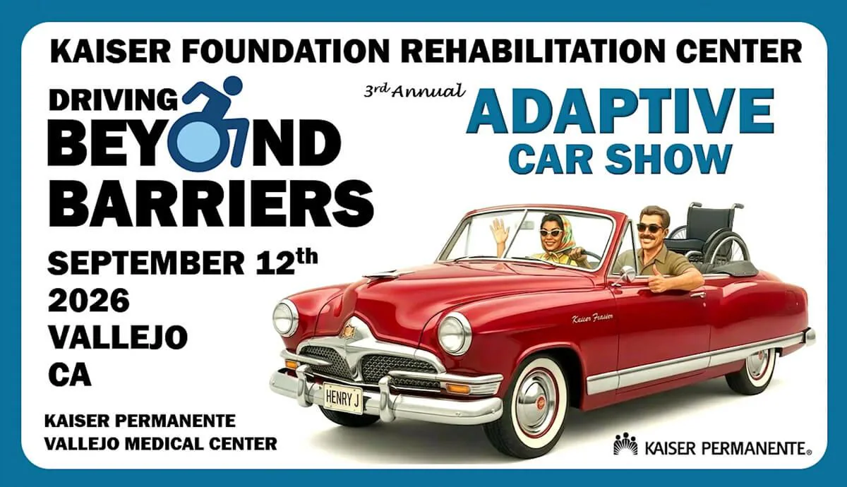 KFRC Adaptive Car Show and Transportation Expo - September 12th
