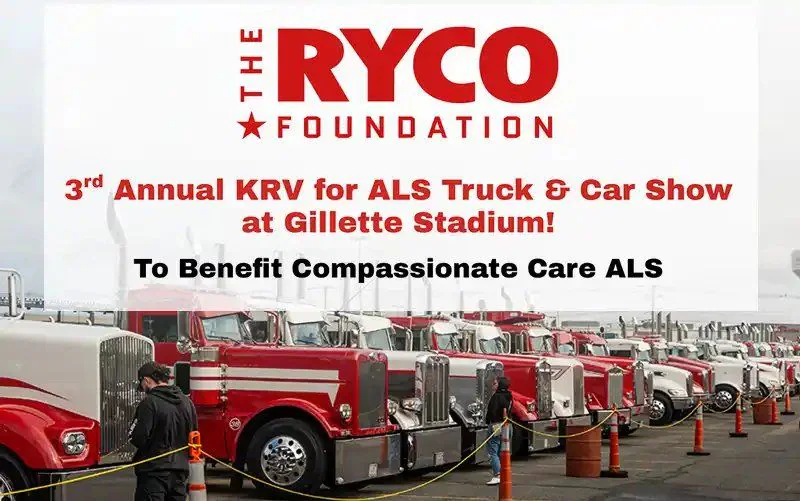3rd Annual KRV for ALS Truck and Car Show at Gillette Stadium