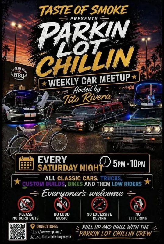Parkin Lot Chillin Weekly Car Meet Up