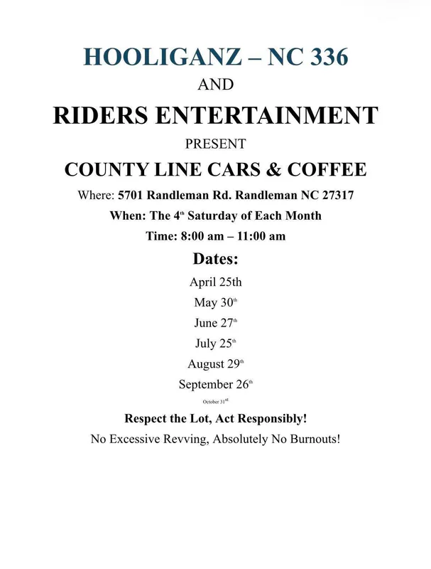 County Line Cars and Coffee