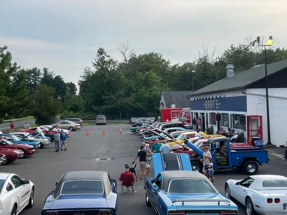 Car show @ Beer Garden @ Bart's