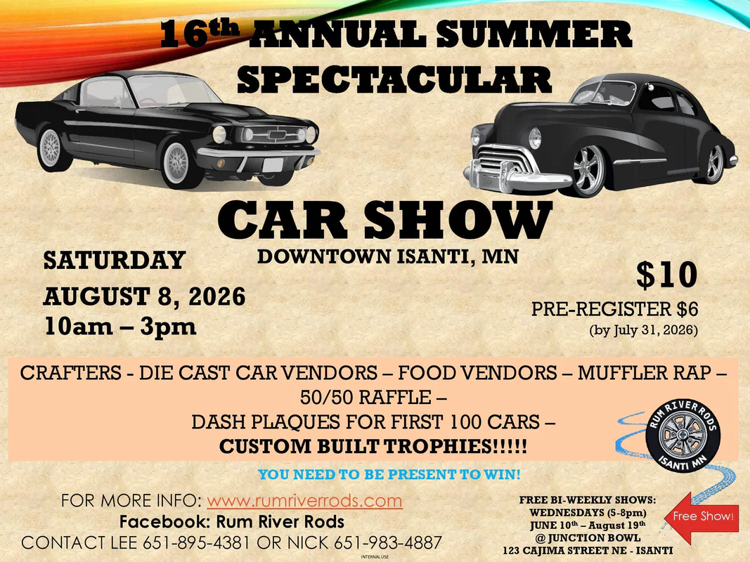 16th Annual Summer Spectacular Car Show