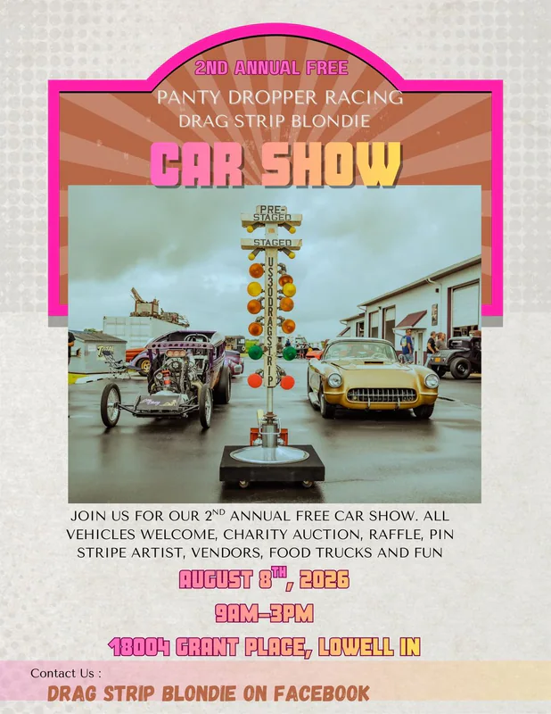 2nd Annual Panty Dropper Racing/Drag Strip Blondie Car Show