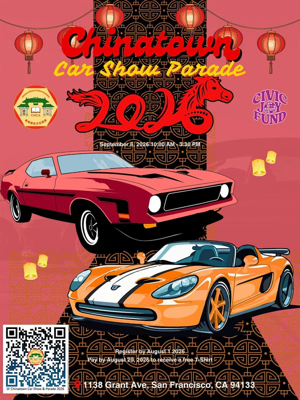 2026 Chinatown Car Show & Car Parade (SF)