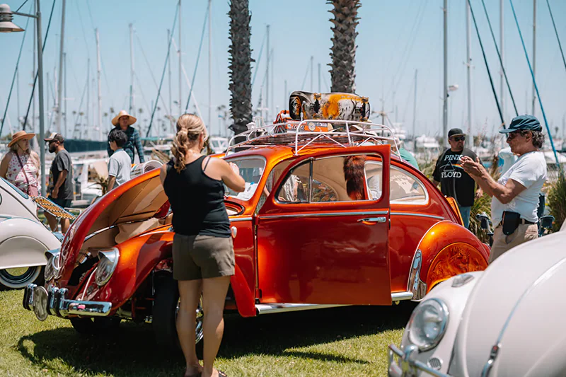VeeDubs in the Channel Islands Harbor Car Show
