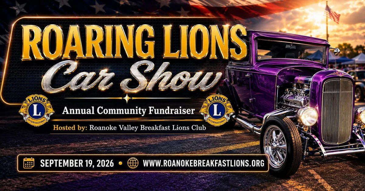 Roaring Lions - Annual Car Show