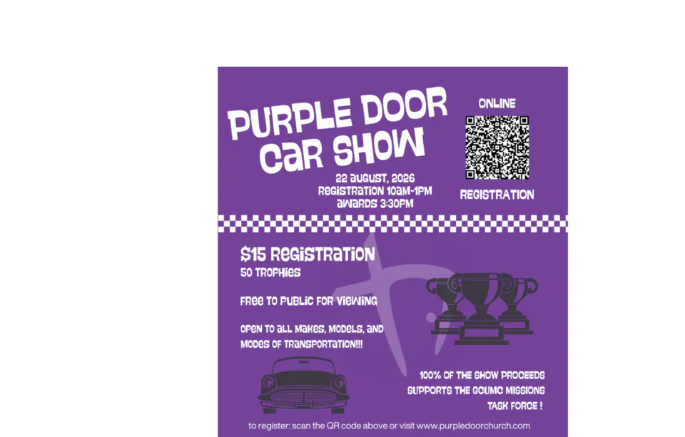 Purple Door Car Show Grove City