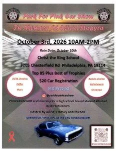 PA: Park for Pink Car Show