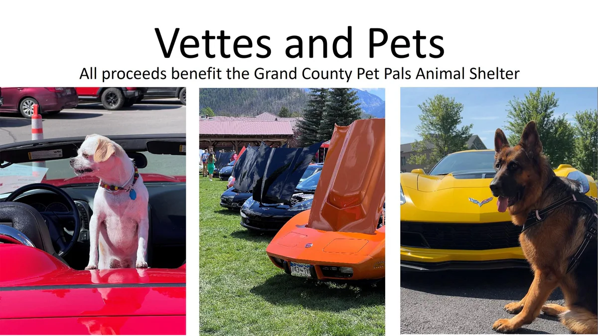 Grand Lake Corvette Show - Vettes and Pets 2026