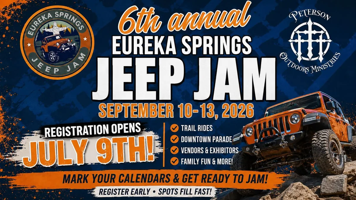 2026 Eureka Springs Jeep Jam Presented by McLarty Daniel
