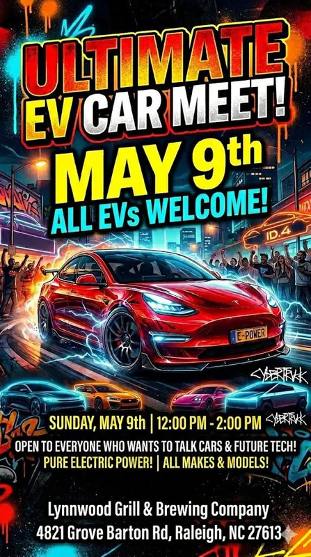 "Pop The Frunk" Official EV Car Meet